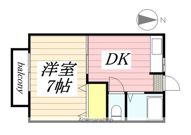 コーポ千鶴の間取り写真