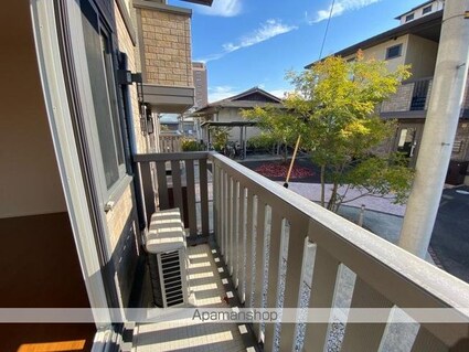 ルーチェ　Ｄ棟[1LDK/42.11m2]のバルコニー