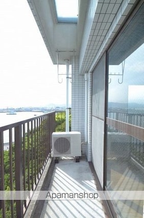 広島県広島市南区元宇品町[1DK/35m2]のバルコニー