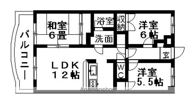 サンジェルマンの間取り写真