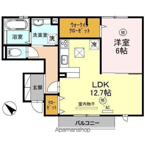 CASA DE HARUの間取り写真