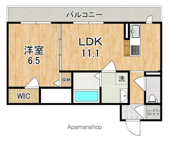 BLANC HILLSの間取り写真