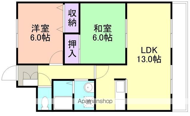 ラフィネドミールの間取り