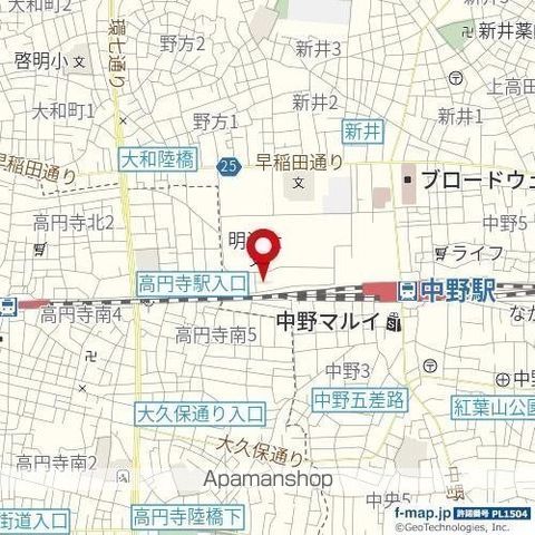 パークシティ中野 ザ タワー ブリーズの周辺写真