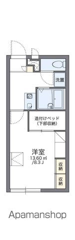 レオパレス清恵の間取り写真