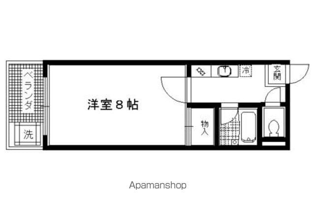 コスモハイツ河原町の間取り写真