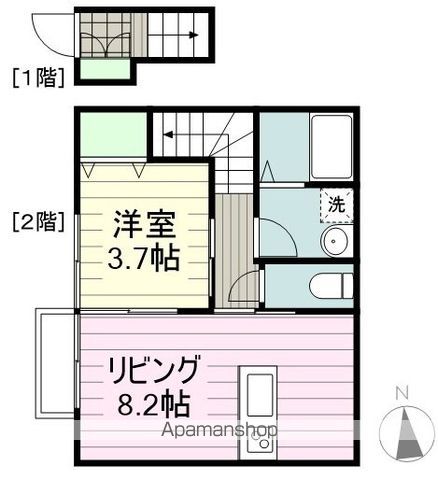 リヴィエールIの間取り写真