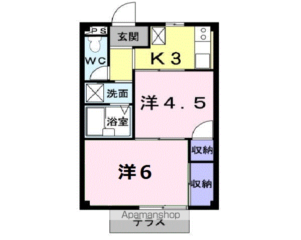 シャルマン新道の間取り写真