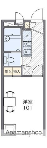 レオパレスNの間取り写真