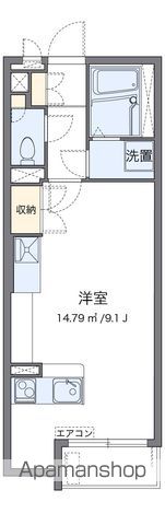 ミランダサクラ リアの間取り写真