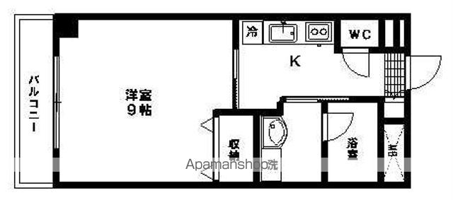 エクセラ晩翠通の間取り写真