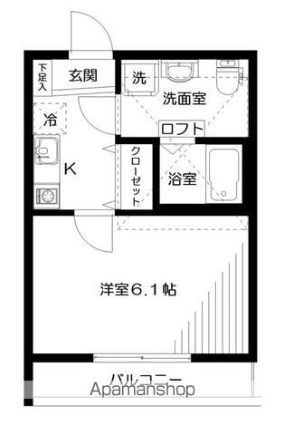 NSGATEつつじヶ丘の間取り写真