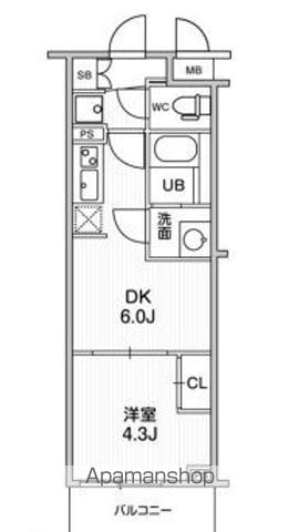LIMERESIDENCE HIKIFUNEの間取り写真