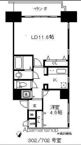グラントゥルース神田岩本町の間取り写真