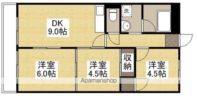 カウル十日市の間取り写真