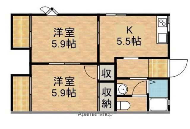 ソフィアSK Aの間取り写真