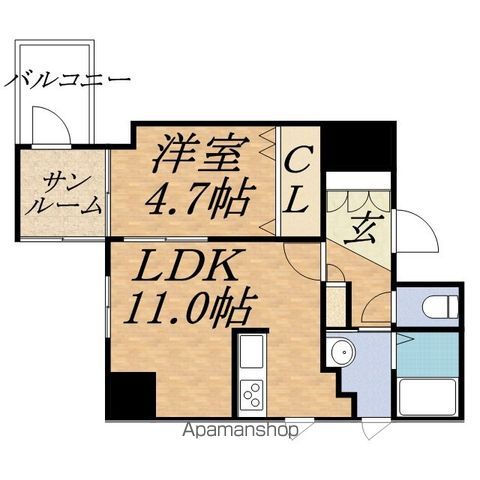 プライムレジデンス札幌の間取り写真