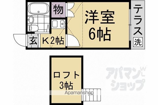 ドムール桂の間取り写真