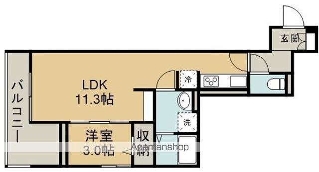 D-RESIDENCE東田町の間取り写真