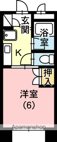 東海道・山陽新幹線 浜松駅 徒歩15分 2階建 築33年の間取り写真