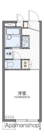 レオパレス旭 111 ｜ 東京都練馬区旭町２丁目32-8（賃貸アパート1K・1階・19.87㎡） その2