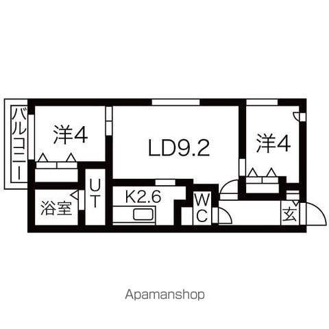 プレミアシティ美園の間取り写真