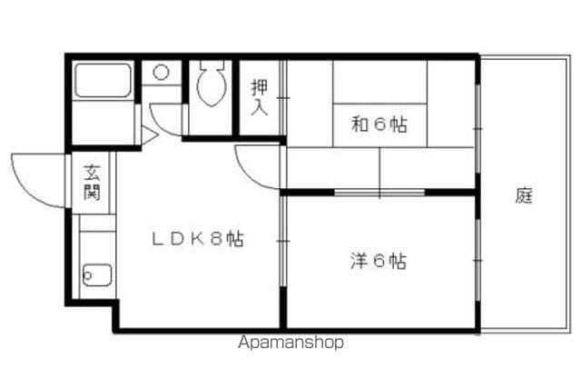 VIP一言寺の間取り写真
