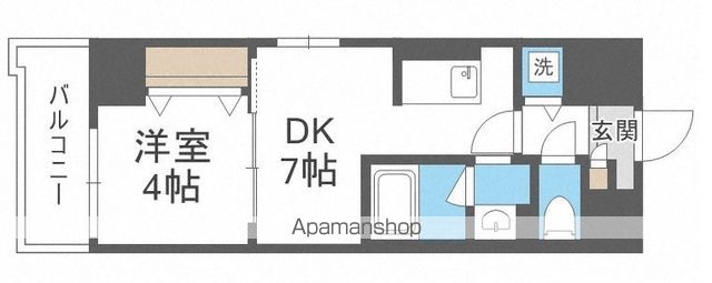 アグレアーブルの間取り写真