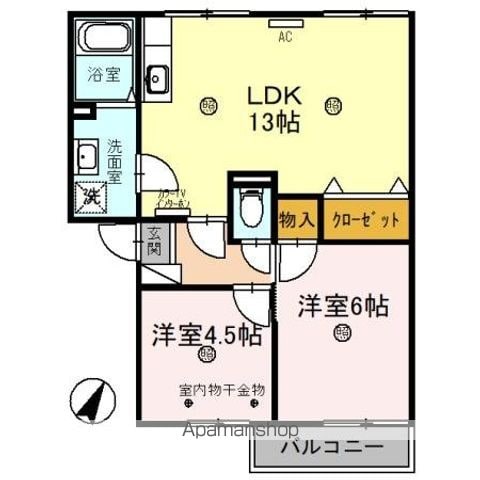 ベルヴェデール IMAI Iの間取り写真