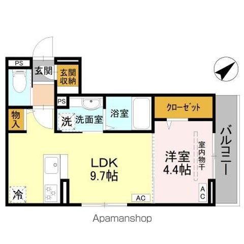 LA CHANCE和田町の間取り写真