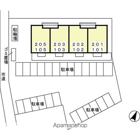 ＹＡーＥＣＯ　ＨＯＵＳＥ 202 ｜ 千葉県千葉市中央区寒川町３丁目247-1（賃貸アパート2LDK・2階・63.35㎡） その16