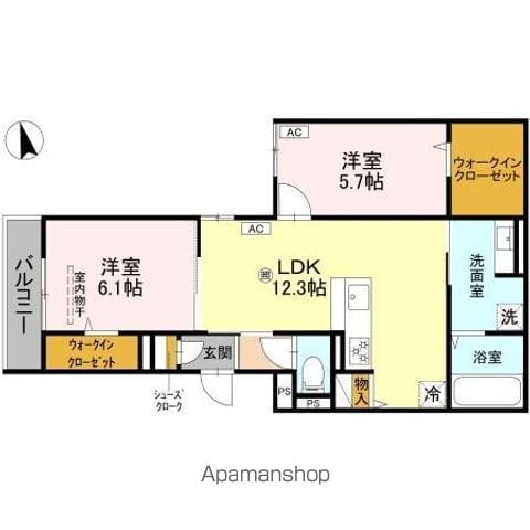 COCOONIAの間取り写真