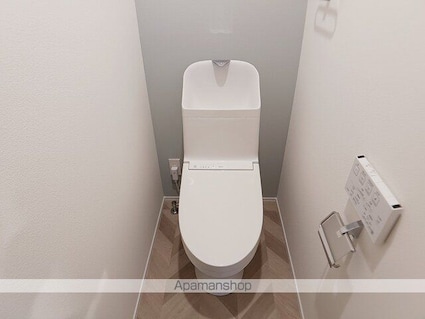 ウェスリー[1K/29.81m2]のトイレ