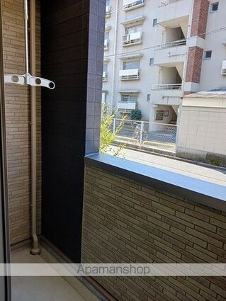 Ｗｅｓｔ　Ｒｉｖｅｒ　Ⅱ[1LDK/45.8m2]のバルコニー