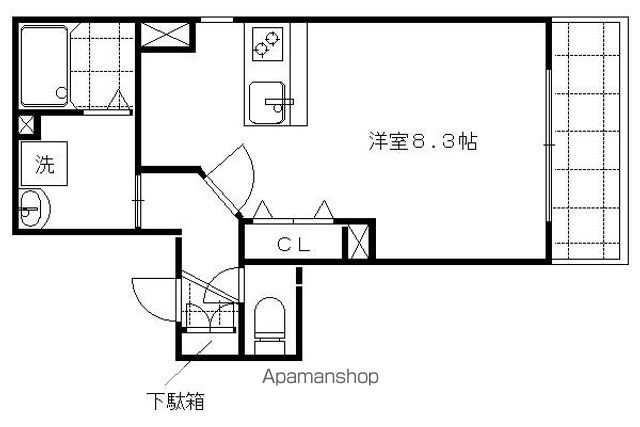 プレサンス京都五条大橋レジェンドの間取り写真