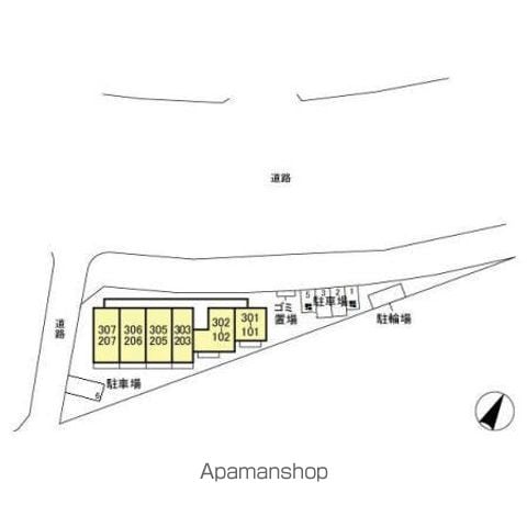 モアニおおたか 302 ｜ 千葉県流山市おおたかの森北１丁目26（賃貸アパート1LDK・3階・43.23㎡） その25