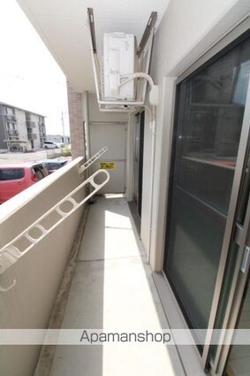 ローズマリーＢ棟[1LDK/42m2]のバルコニー