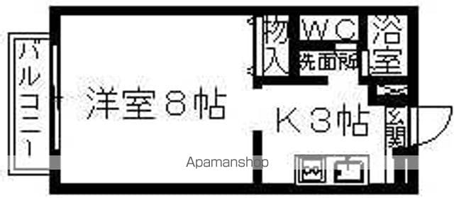 エクレール青江の間取り写真