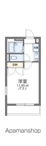 レオパレス古城の間取り写真