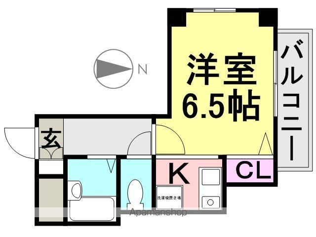 KマンションJINの間取り写真