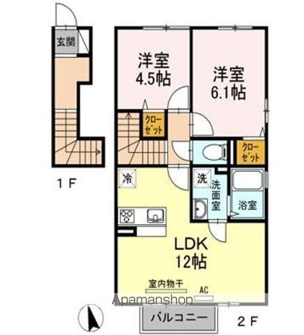 シャインポート屋島IV A棟の間取り写真