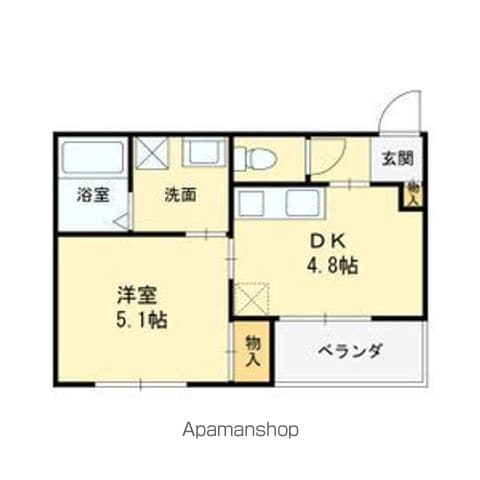 サムペアーズの間取り写真