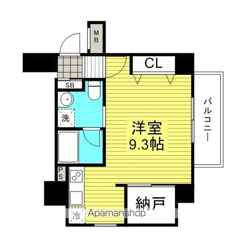 WILLDO南森町の間取り写真