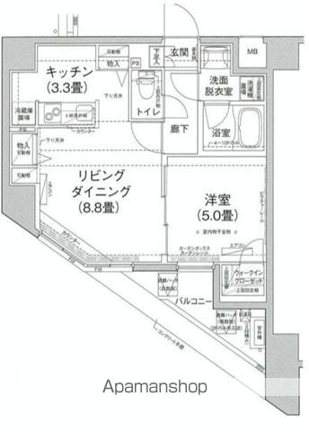 アイルグランデ押上イーストの間取り写真