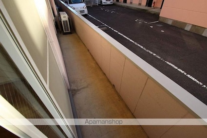 福島県郡山市堤１丁目[1K/26.73m2]のバルコニー