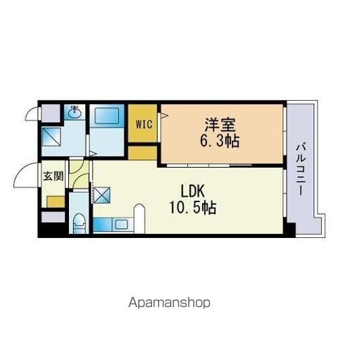 HF福岡レジデンスEASTの間取り写真