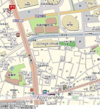 モナーク杉並堀ノ内[1R/19.23m2]の周辺9