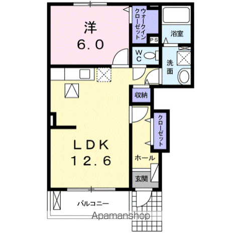 草津線 手原駅 徒歩7分 2階建 築13年の間取り写真