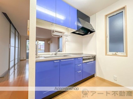 ハーミテージ　Ｂ棟[2LDK/61.6m2]のキッチン