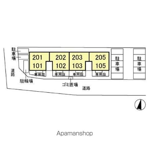 グリーンリーブス 101 ｜ 千葉県柏市手賀の杜５丁目8-3（賃貸アパート2LDK・1階・55.47㎡） その25